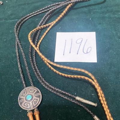 Vintage Silver Bolo Tie