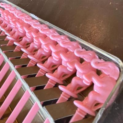 Original Boxed set of Pink Elephant Swizzle Sticks