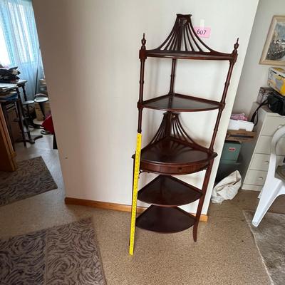 Duncan Phyfe Corner Shelf
