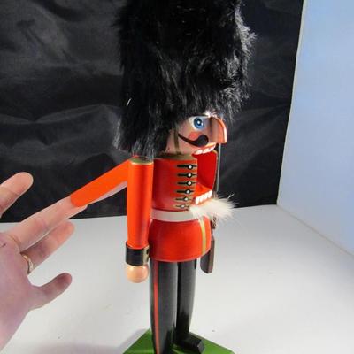 Wood Nutcracker Royal Guard Jointed Jaw