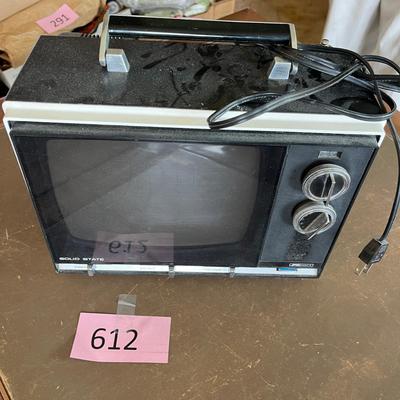 Black & White Vintage TV