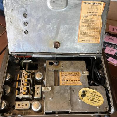 General Electric Metal Case Radio