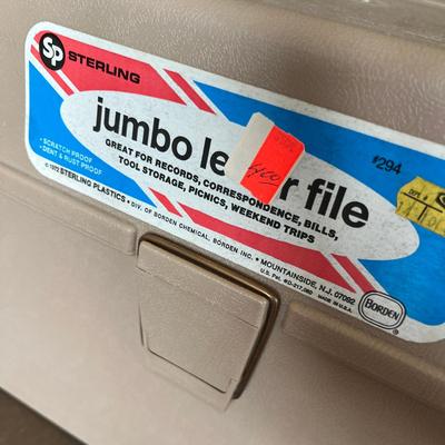 Plastic File Boxes