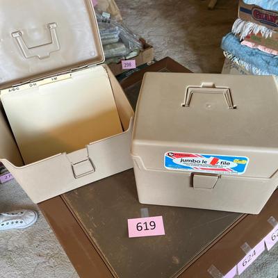 Plastic File Boxes