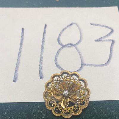 Antique Filigree Pin