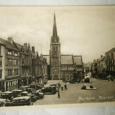 Durham Market Place, England