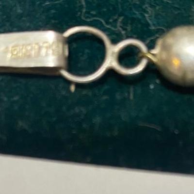 Vintage Sterling Silver Necklace