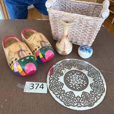 Basket of Misc Items