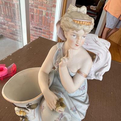 German Bisque Vase