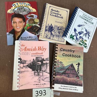 Elvis & Amish Cookbooks