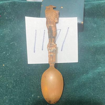 Copper Souvenir Montana Spoon
