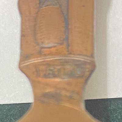 Copper Souvenir Montana Spoon
