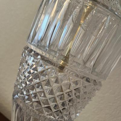 Cut Glass Lamp