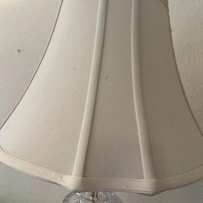 Cut Glass Lamp