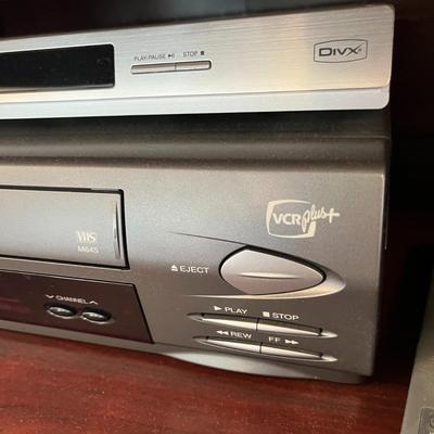 Toshiba VHS and Philips DVD Players