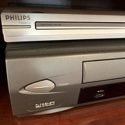 Toshiba VHS and Philips DVD Players