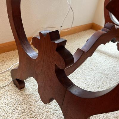 Wood Side Table
