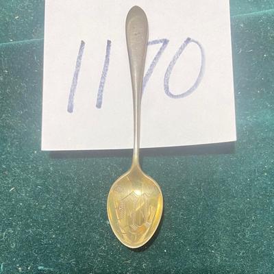 Vintage Sterling Silver Spoon