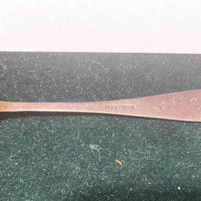 Vintage Sterling Silver Spoon