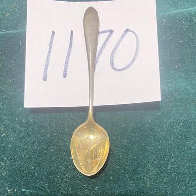 Vintage Sterling Silver Spoon