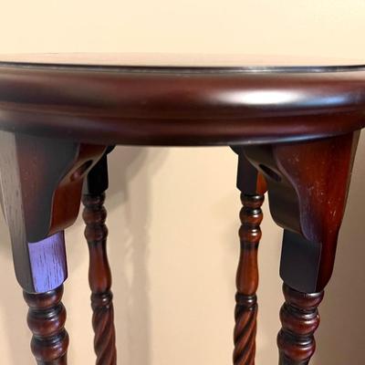 Solomonic Accent Stool Table *Read Details