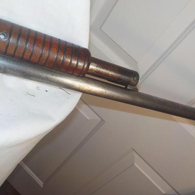 Marlin model 19-  12 Gauge pump shot gun. est. $190 to $375.