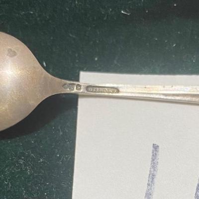 Vintage Colorado Springs Sterling Spoon