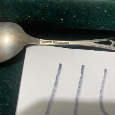 Sterling Silver 1909 Pittsburg Kan Spoon