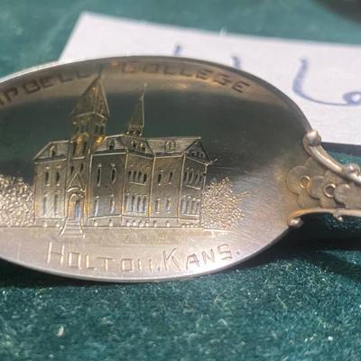 Sterling Silver Campbell College Spoon