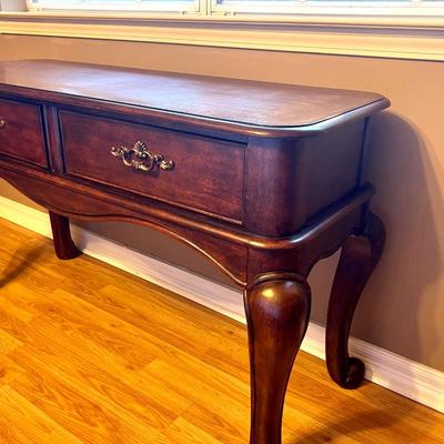 Two Drawer Console Table
