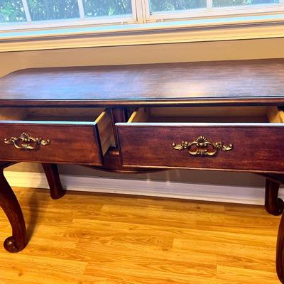 Two Drawer Console Table