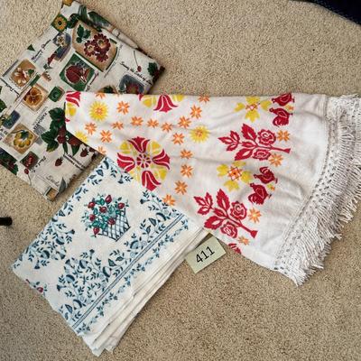 Table Cloths - 3 Pieces