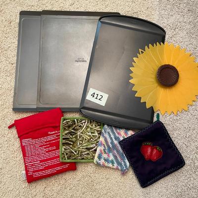 Cookie Sheets, Oven Pads and Baked Potato Bag