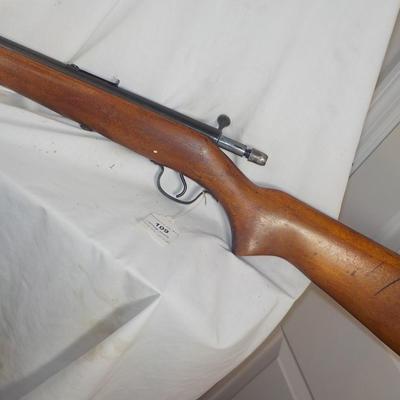 JC. Higgins model 101,24/ 22 cal.. est. $90 to $150