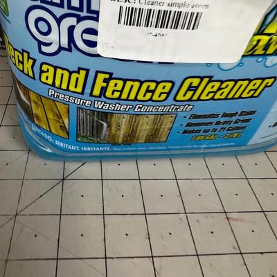 1 NEW Gallon of Oxy Fence Cleaner 