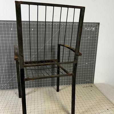 Rustic Iron Childs Chair 