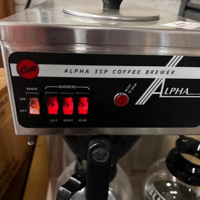 Commercial Alpha 35P Coffee Brewer with 4 Carafe 