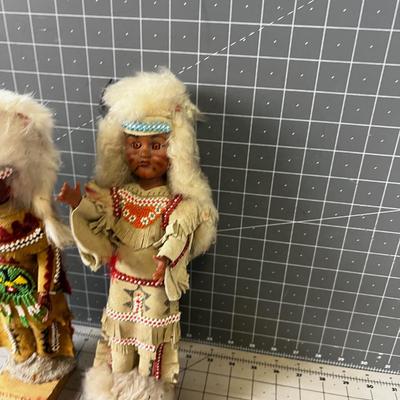 2 Native American Girl Dolls 