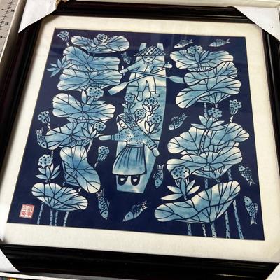Asian Framed and Boxed Prints (5) 