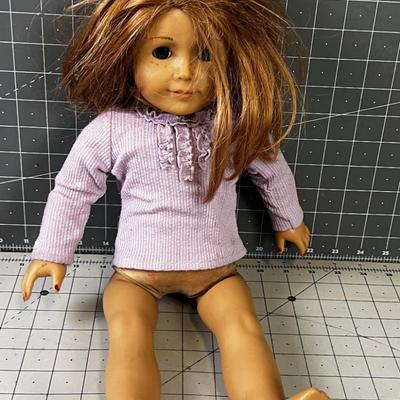 Half Naked American Girl Doll