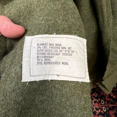 US Army Wool Blanket 