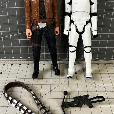 12" Star Wars Figures with Accessories 