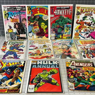 Group of Marvel Comics from the 60's & 70's 