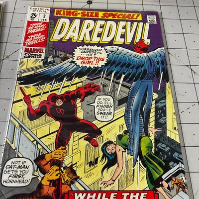 4 Dare Devil Comics from the 60's 