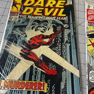 4 Dare Devil Comics from the 60's 