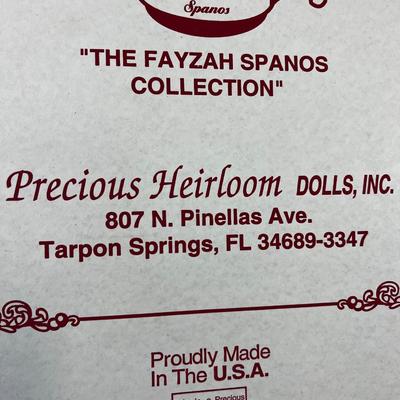 Vintage Collectors Doll Fayzah Spanos, Sugar Berries Precious Heirloom