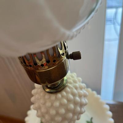 Hobnail Lamp