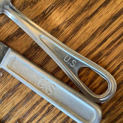 US Military knife & fork