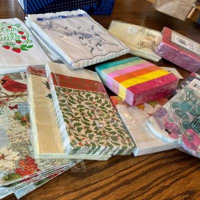 Various Paper Napkins