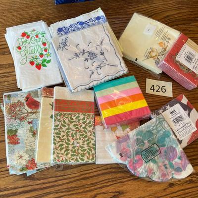 Various Paper Napkins